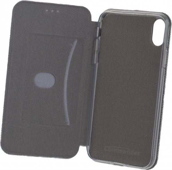 Commander Book Case CURVE Handy-Klapptasche Für IPhone XR Grau 3 Commander Book Case CURVE Handy-Klapptasche Für IPhone XR Grau – Bild 3