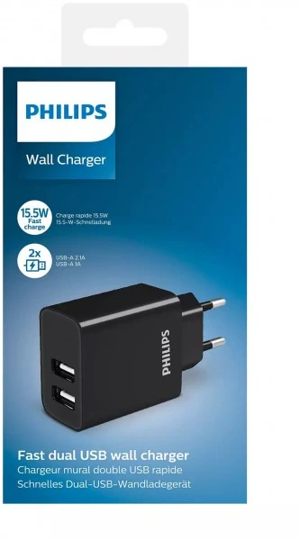 Philips DLP2610/03 USB Ladegerät (15,5W) 2 Philips DLP2610/03 USB Ladegerät (15,5W) – Bild 2