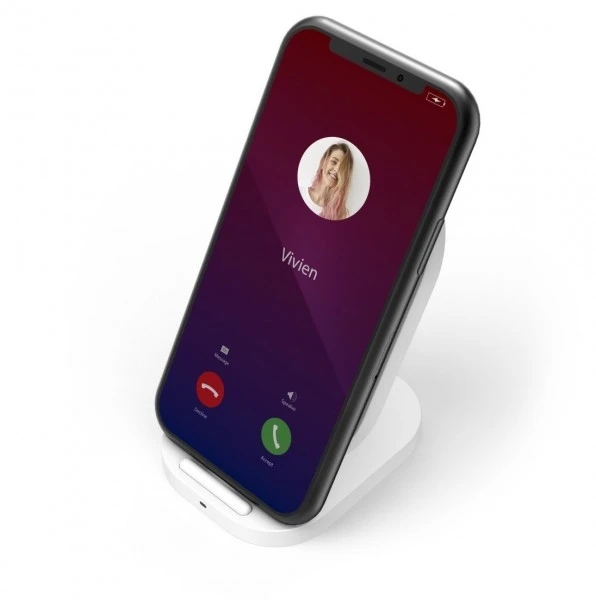 Hama QI-FC10S-Fabric Ladegerät Weiß 6 Hama QI-FC10S-Fabric Ladegerät Weiß – Bild 6