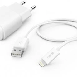 Hama Lightning Ladeset Weiß