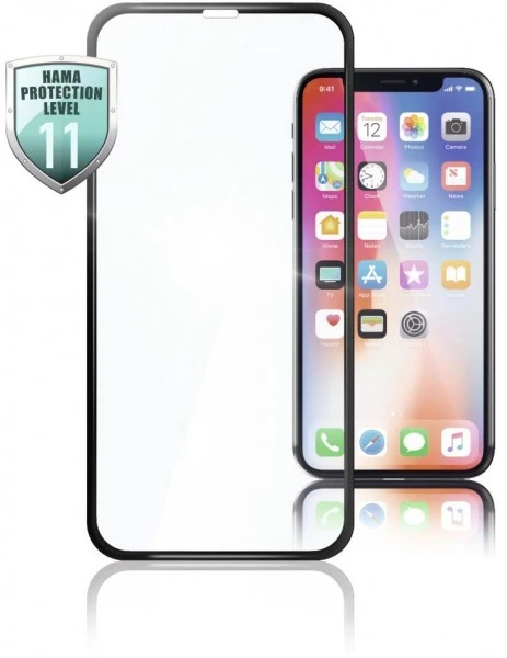 Hama 3D-Full-Screen-Schutzglas Für IPhone 11 Pro Max Transparent/schwarz 1 Hama 3D-Full-Screen-Schutzglas Für IPhone 11 Pro Max Transparent/schwarz