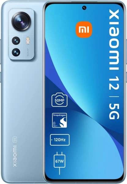 Xiaomi 12 5G (8GB+256GB) T-Mobile Smartphone Blau 1 Xiaomi 12 5G (8GB+256GB) T-Mobile Smartphone Blau