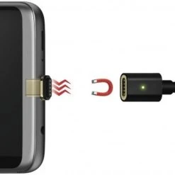 Hama Magnet-Kabel USB Type-C (1 M) Schwarz