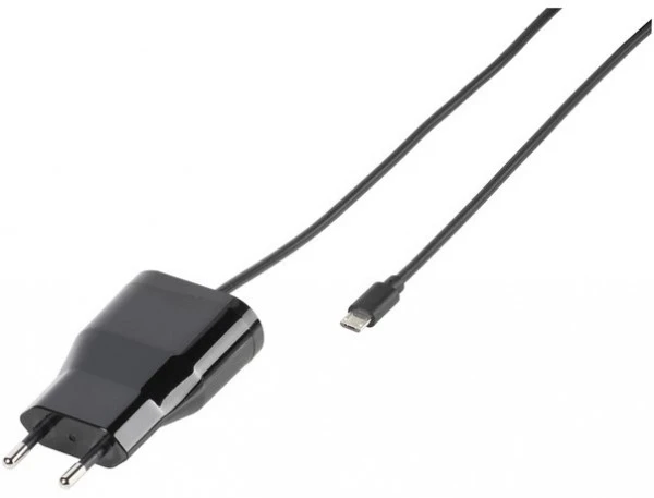 Vivanco TCVVMUSB1A_BK Micro-USB Ladegerät Schwarz 1 Vivanco TCVVMUSB1A_BK Micro-USB Ladegerät Schwarz