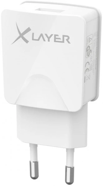 XLayer Colour Line USB Netzteil 2.1A Weiß 1 XLayer Colour Line USB Netzteil 2.1A Weiß