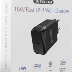 Sitecom CH-014 USB Wall Charger (18W) 1x USB-C PD Schwarz -Apple-Geschäft 9507e418 afb5 4f74 a77f e8eaf48b29c6 600x600