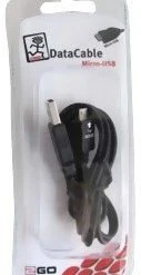 2Go USB Datenkabel Micro-USB Schwarz