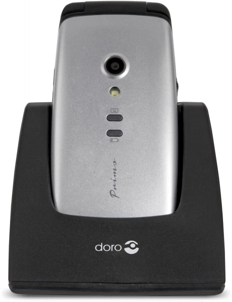 Doro Primo 406 By Doro Seniorenhandy Silber/schwarz 4 Doro Primo 406 By Doro Seniorenhandy Silber/schwarz – Bild 4