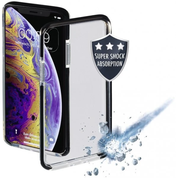 Hama Cover Protector Für IPhone XS Schwarz/transparent 5 Hama Cover Protector Für IPhone XS Schwarz/transparent – Bild 5