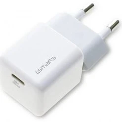 4smarts VoltPlug Mini USB-C Ladegerät (30W) Weiß