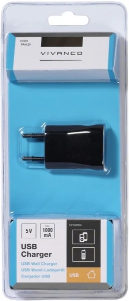 Vivanco PAH 20 Ladegerät 110-240V, 1A Max. 2 Vivanco PAH 20 Ladegerät 110-240V, 1A Max. – Bild 2