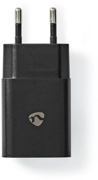 Nedis WCHAU242ABK Netzladegerät (2,4A) Schwarz 1 Nedis WCHAU242ABK Netzladegerät (2,4A) Schwarz