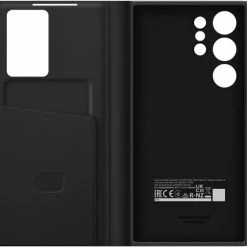 Samsung Smart View Wallet Case Für Galaxy S23 Ultra Schwarz
