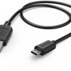 Hama Lade-Sync-Kabel Micro-USB Schwarz