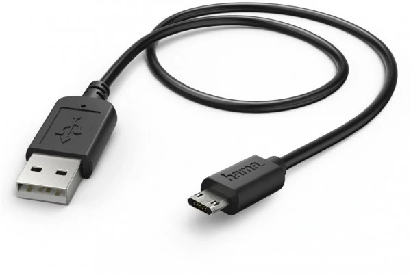 Hama Lade-Sync-Kabel Micro-USB Schwarz 1 Hama Lade-Sync-Kabel Micro-USB Schwarz