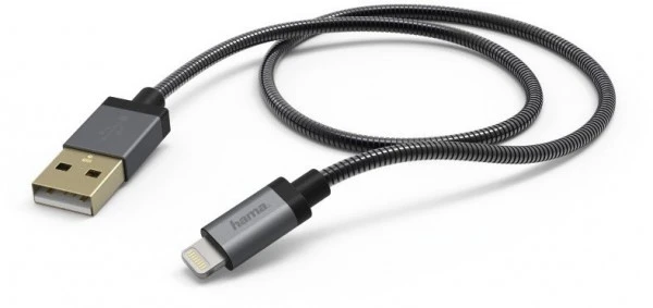 Hama Lade-Sync-Kabel Lightning (1,5m) Anthrazit 1 Hama Lade-Sync-Kabel Lightning (1,5m) Anthrazit