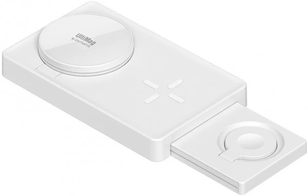 4smarts UltiMAG Trident Wirel. Charger(20W) Weiß 3 4smarts UltiMAG Trident Wirel. Charger(20W) Weiß – Bild 3