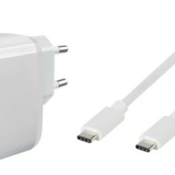 Vivanco Dual Ladegerät (65W) Weiß