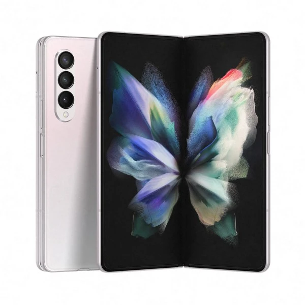 Samsung Galaxy Z Fold3 5G (256GB) Smartphone Phantom Silver 2 Samsung Galaxy Z Fold3 5G (256GB) Smartphone Phantom Silver – Bild 2