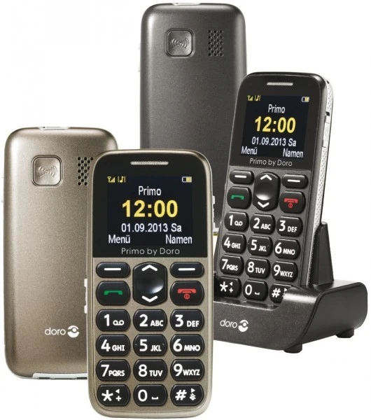 Doro Primo 215 Seniorenhandy Grau 3 Doro Primo 215 Seniorenhandy Grau – Bild 3