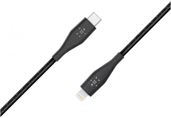 BELKIN DuraTek Plus Lightning Auf USB-C (1,2m) Kabel Schwarz 6 BELKIN DuraTek Plus Lightning Auf USB-C (1,2m) Kabel Schwarz – Bild 6
