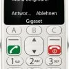 Gigaset GL390 Seniorenhandy Pearl-white