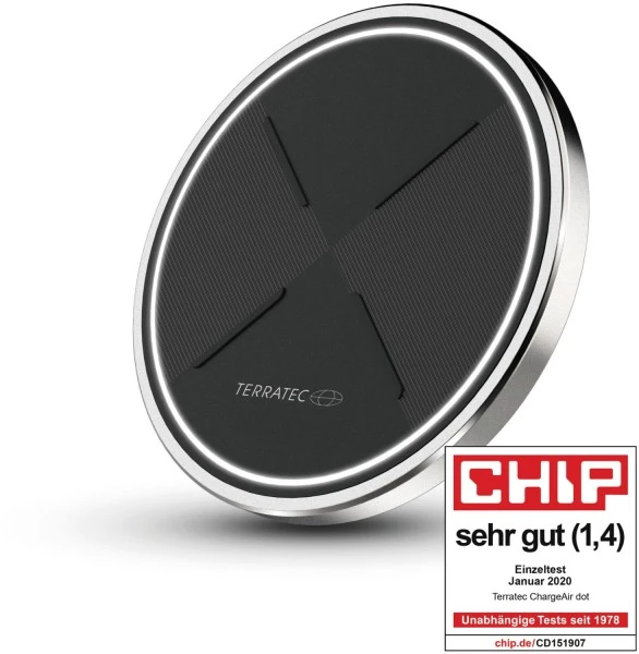 Terratec ChargeAIR Dot! Wireless Charging Pad 1 Terratec ChargeAIR Dot! Wireless Charging Pad