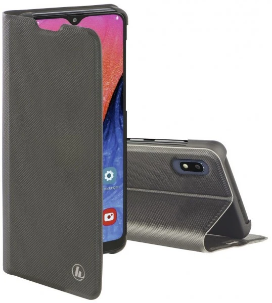 Hama Booklet Slim Pro Für Galaxy A10 Grau 3 Hama Booklet Slim Pro Für Galaxy A10 Grau – Bild 3