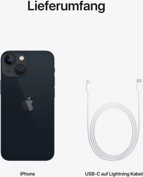 Apple IPhone 13 Mini (256GB) Mitternacht 3 Apple IPhone 13 Mini (256GB) Mitternacht – Bild 3
