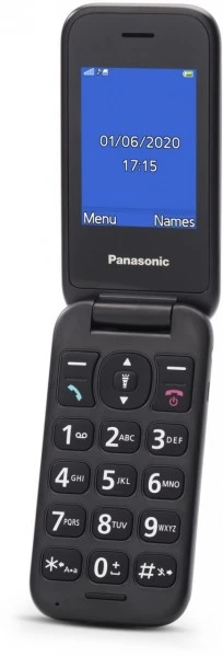 Panasonic KX-TU400 Seniorenhandy Grau 2 Panasonic KX-TU400 Seniorenhandy Grau – Bild 2