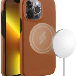 Vivanco Mag Classic Cover Für IPhone 13 Pro Max Braun