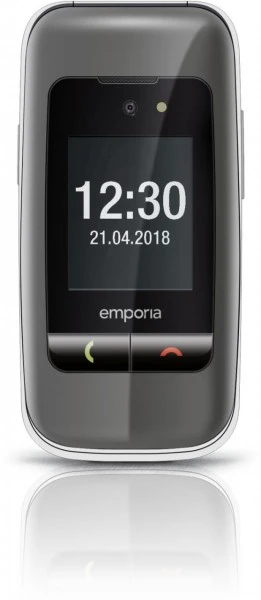 Emporia One Seniorenhandy Silber/grau 4 Emporia One Seniorenhandy Silber/grau – Bild 4