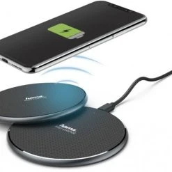 Hama Kabelloses Ladegerät QI-FC10 (2St.) Schwarz