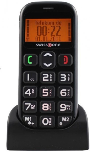 Swisstone BBM 320 C Seniorenhandy Schwarz 1 Swisstone BBM 320 C Seniorenhandy Schwarz