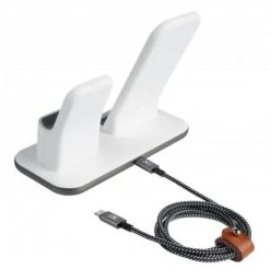 Xtorm 3-in-1 Drahtlos Ladestation Für IPhone/Apple Watch/AirPods Weiß/grau -Apple-Geschäft a7156a4f 0879 4905 8b81 d0e1bdb163fc 600x600