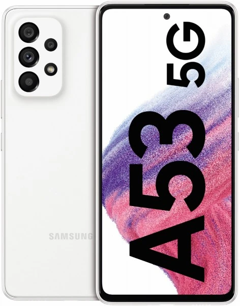 Samsung Galaxy A53 5G (256GB) Smartphone Awesome White 1 Samsung Galaxy A53 5G (256GB) Smartphone Awesome White
