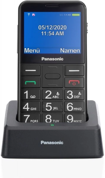 Panasonic KX-TU155 Seniorenhandy Schwarz 1 Panasonic KX-TU155 Seniorenhandy Schwarz