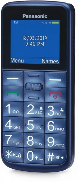Panasonic KX-TU110 Seniorenhandy Blau 3 Panasonic KX-TU110 Seniorenhandy Blau – Bild 3