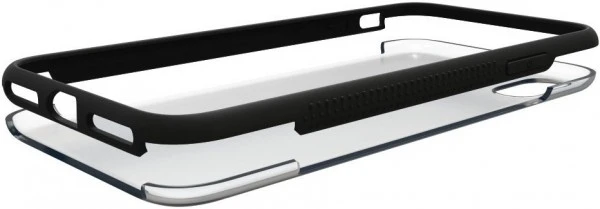 Hama Cover Frame Schutzhülle Für IPhone XS Max Transparent/schwarz 2 Hama Cover Frame Schutzhülle Für IPhone XS Max Transparent/schwarz – Bild 2