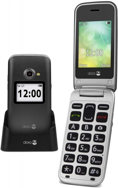 Doro 2424 Seniorenhandy Graphit-silber 2 Doro 2424 Seniorenhandy Graphit-silber – Bild 2