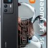Xiaomi 12T 5G (8GB+256GB) Smartphone Schwarz