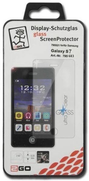 2Go Display-Schutzglas Transparent 1 2Go Display-Schutzglas Transparent
