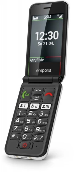 Emporia SIMPLICITYglam Seniorenhandy Weiß 3 Emporia SIMPLICITYglam Seniorenhandy Weiß – Bild 3
