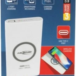 Ansmann Powerbank 8.8 Type-C Wireless