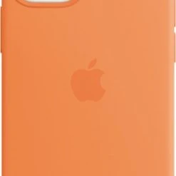 Apple Silikon Case Mit MagSafe Für IPhone 12 Mini Kumquat
