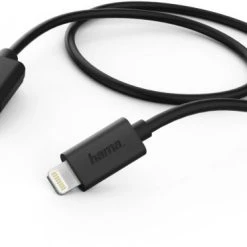 Hama Lade-Sync-Kabel Lightning (1,5m) Schwarz
