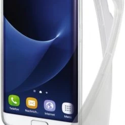 Hama Crystal Cover Transparent Für Galaxy S7 Edge