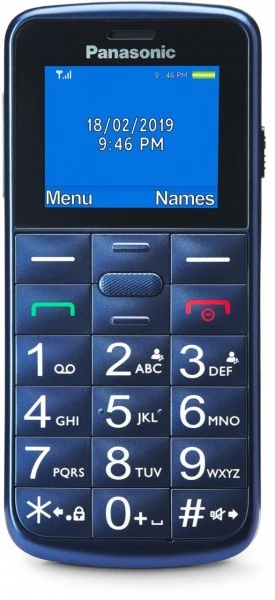 Panasonic KX-TU110 Seniorenhandy Blau 1 Panasonic KX-TU110 Seniorenhandy Blau
