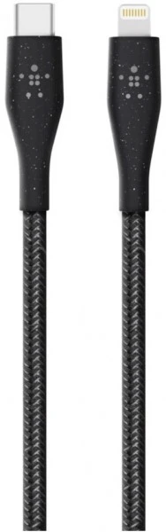 BELKIN DuraTek Plus Lightning Auf USB-C (1,2m) Kabel Schwarz 2 BELKIN DuraTek Plus Lightning Auf USB-C (1,2m) Kabel Schwarz – Bild 2