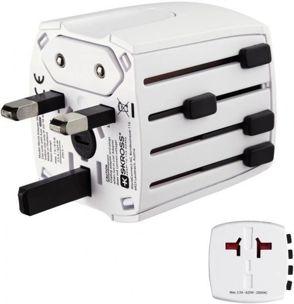 Hama Weltreisestecker MUV Micro 2-polig Weiß 4 Hama Weltreisestecker MUV Micro 2-polig Weiß – Bild 4